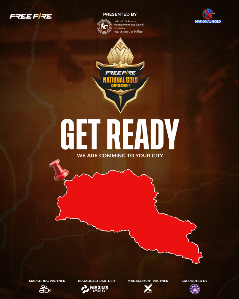 location-819x1024 National Gold Cup - Season 1: Nepal's One of the Biggest Free Fire LAN Tournament Heats Up with 900+ Teams!